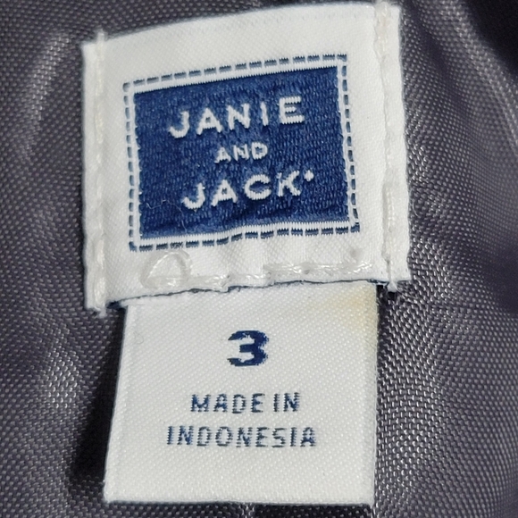 Janie And Jack Boys Wool Blend Blazer Size 3. - Picture 5 of 10
